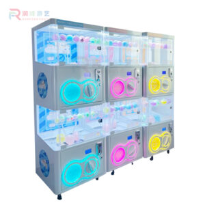 Custom 2-Layer Kids Mini Twisted Egg game Capsule gashapon automatic vending machine maquina expendedora gachapon machine